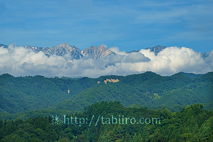 2019,08,13小川村より盛夏の北アルプスを望む002B.jpg