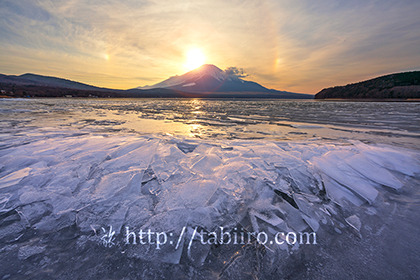 2022,02,09山中湖より富士山の夕景を望むb.jpg